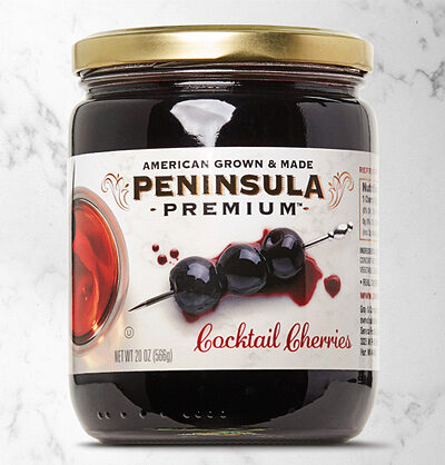 Peninsula Premium Cocktail Cherries, 20 oz.